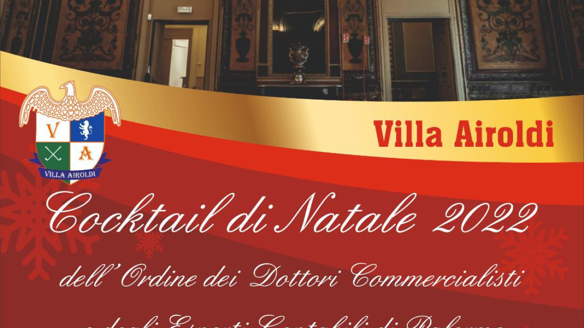 CONVIVIALE DI NATALE - 19 DICEMBRE 2022 - VILLA AIROLDI - PALERMO